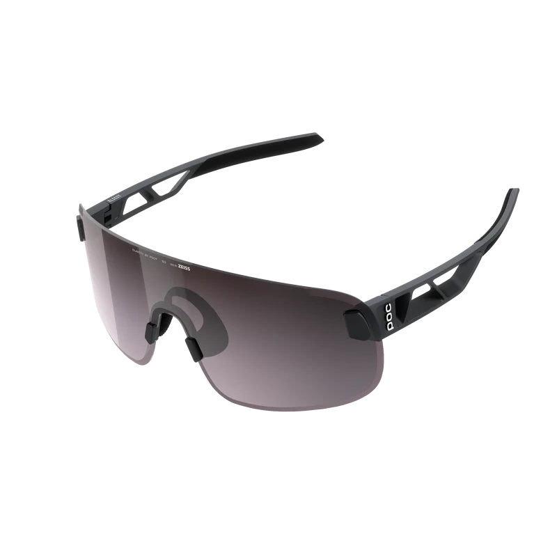 Lunettes POC ELICIT + Noir Verre Clarity Road Sunny Silver