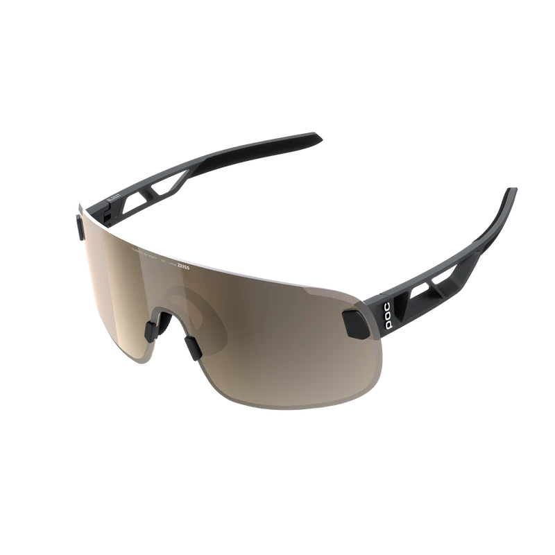 Lunettes POC ELICIT Noir Verre Clarity Trail Partly Sunny Silver