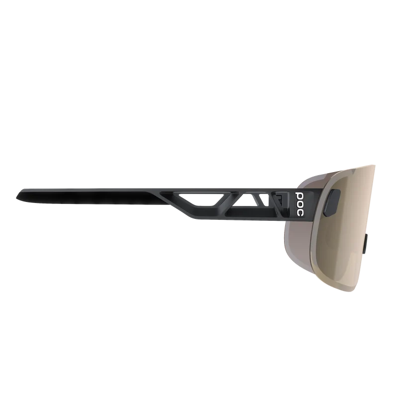 Lunettes POC ELICIT Noir Verre Clarity Trail Partly Sunny Silver