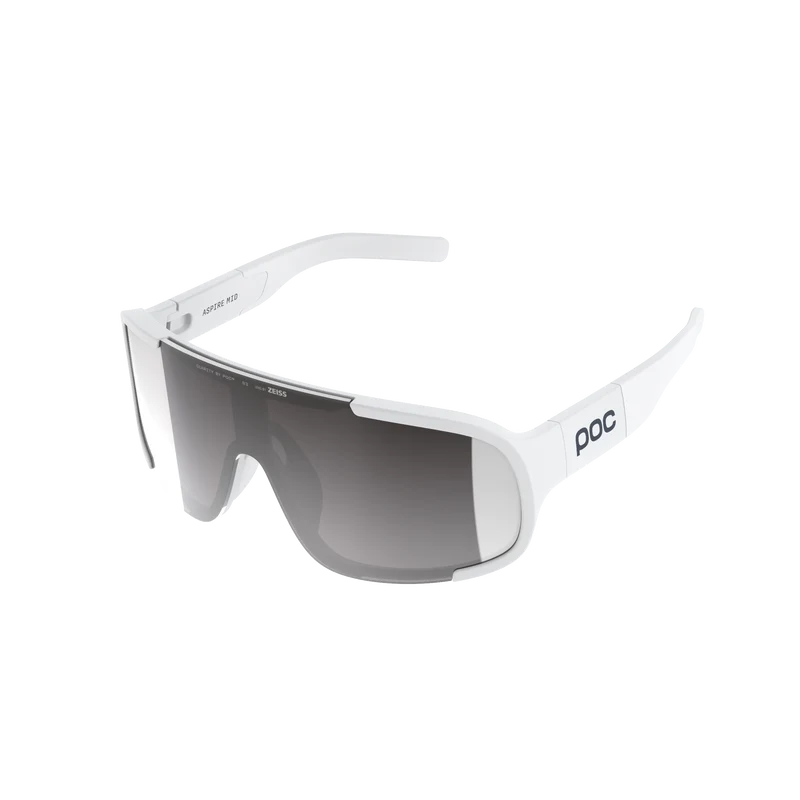 Lunettes POC ASPIRE WF Blanc Verre Clarity Road Sunny Silver