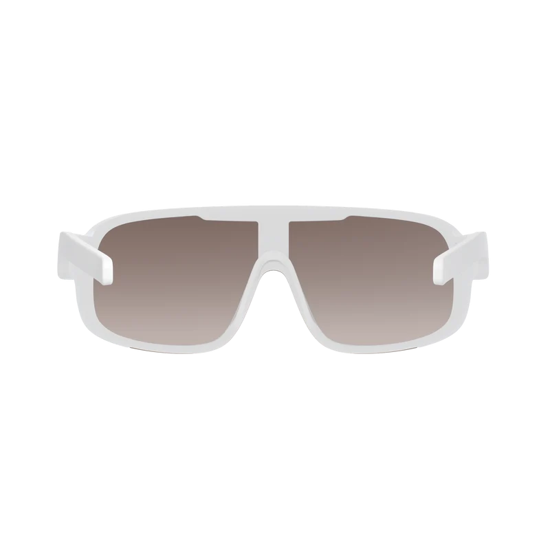 Lunettes POC ASPIRE MID Blanc Verre Clarity Trail Partly Sunny Silver