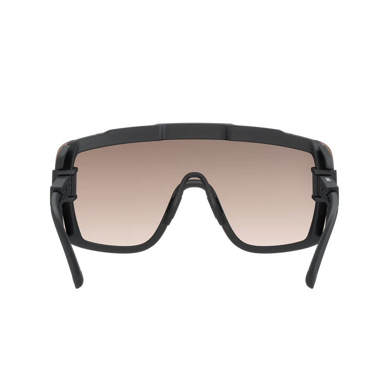 Lunettes POC DEVOUR ULTRA + Noir Verre Clarity Trail Partly Sunny Silver