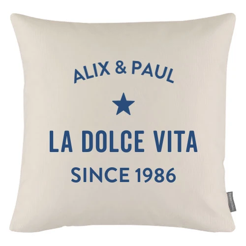 Coussin Personnalisable Trendy