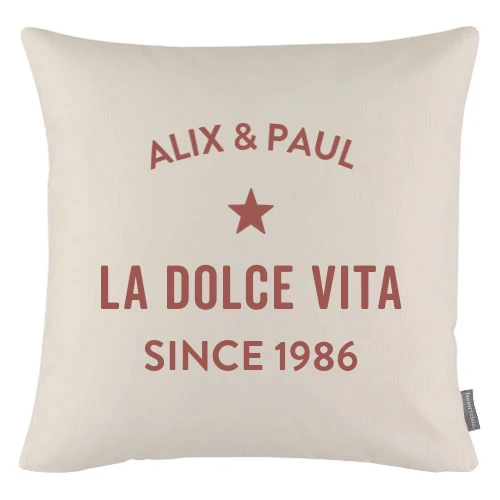 Coussin Personnalisable Trendy