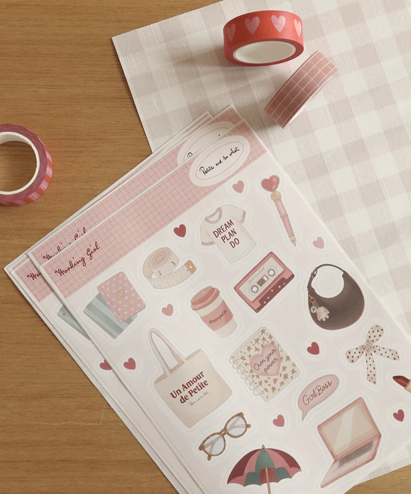 Planche sticker Back To Work (cadeau)