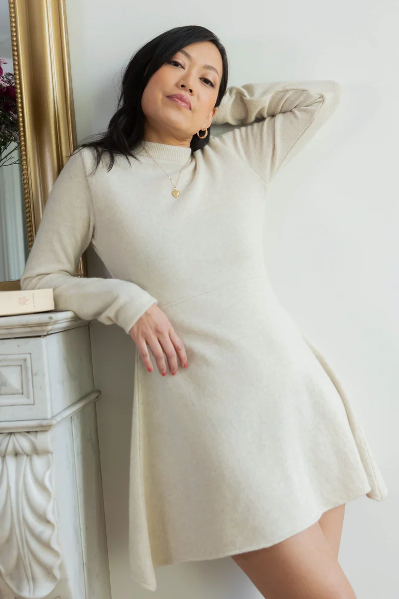 Robe Emmanuelle - écru