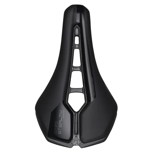 Selle PRO STEALTH TEAM CURVED 152mm Rails Carbone Noir