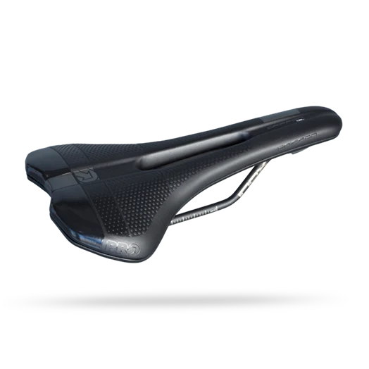 Selle PRO GRIFFON GEL 142mm Rails Inox Noir