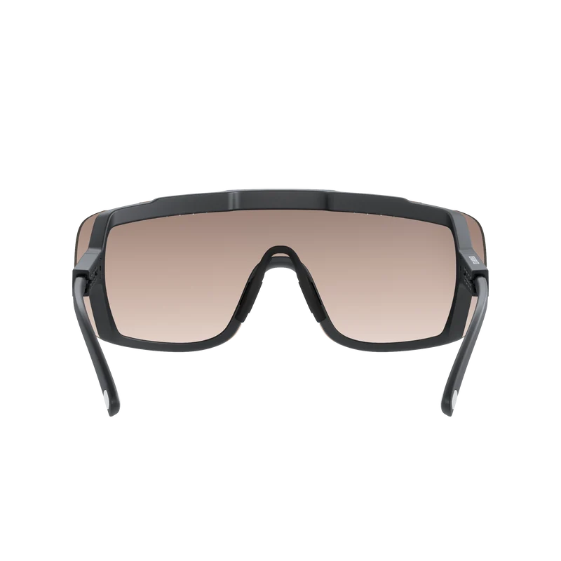 Lunettes POC DEVOUR MID + Noir Verre Clarity Trail Partly Sunny Silver