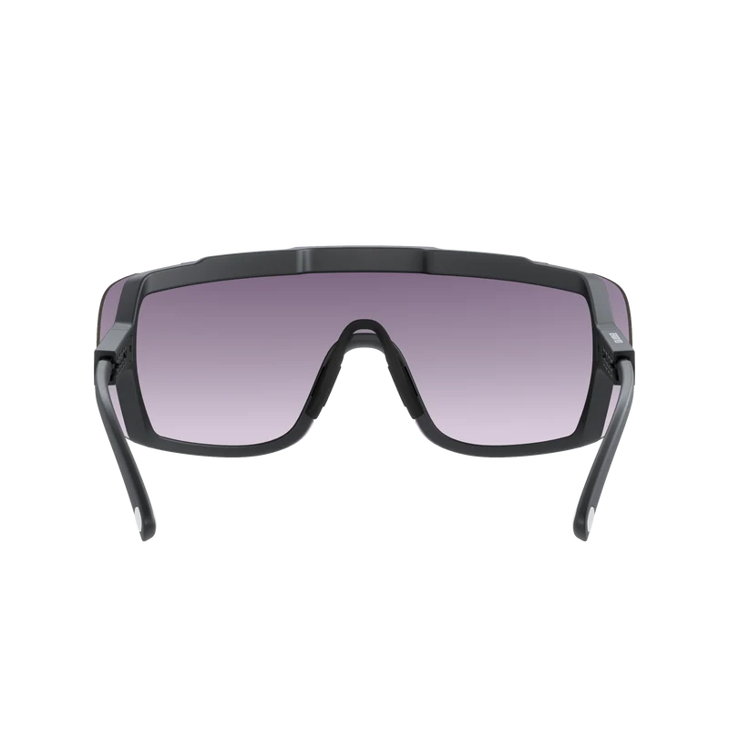 Lunettes POC DEVOUR MID Noir Verre Clarity Road Sunny Silver