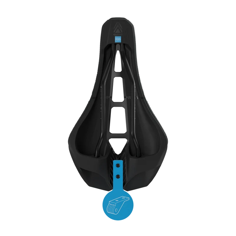Selle PRO STEALTH 3D PERFORMANCE 152mm Rails Inox Noir