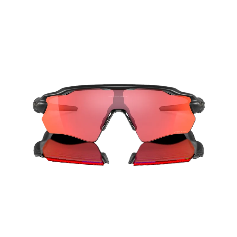 Lunettes OAKLEY RADAR EV PATH Matt Noir Verre Prizm Trail Torch - OO9208-9038
