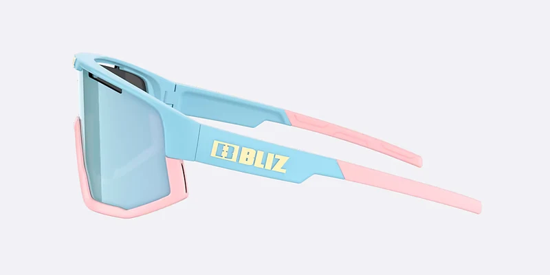 Lunettes BLIZ FUSION SMALL Pastel Bleu Matt Écran Bleu glacier fumé