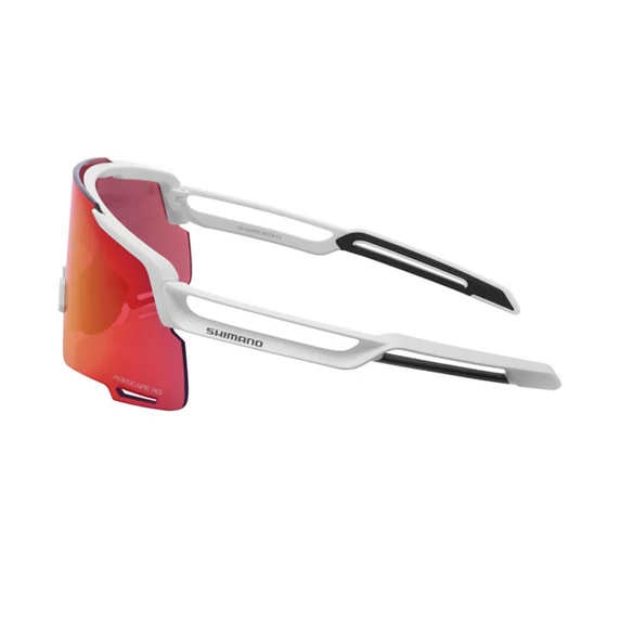 Lunettes SHIMANO EQUINOX 4 CE-EQNX5 Blanc Matt Verre Ridescape Road
