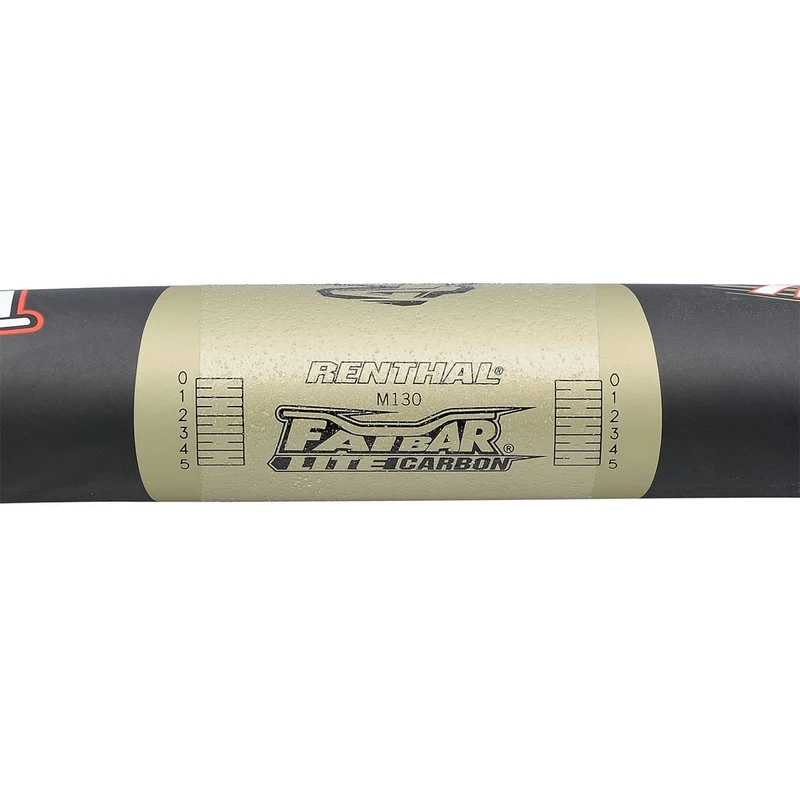 Cintre RENTHAL FATBAR LITE Carbone Rise 30mm 760mm Noir
