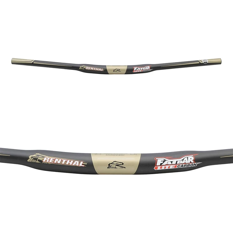 Cintre RENTHAL FATBAR LITE Carbone Rise 10mm 760mm Noir
