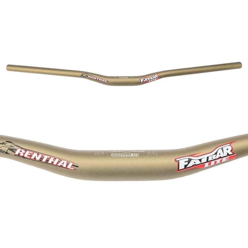 Cintre RENTHAL FATBAR LITE Rise 20mm 760mm Or