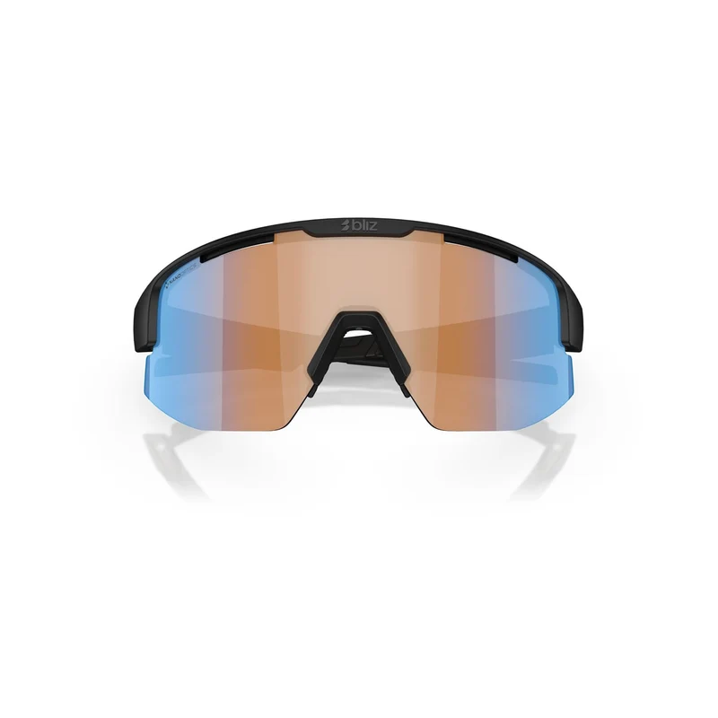 Lunettes BLIZ MATRIX SMALL Noir Matt Ecran Orange