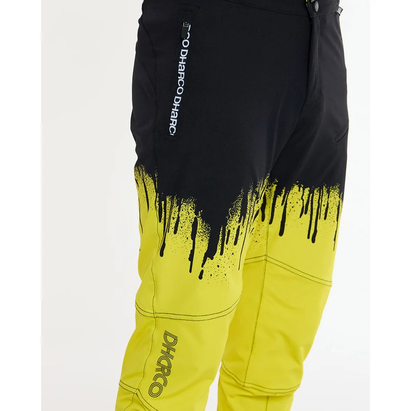 Pantalon DHARCO GRAVITY ACID RAIN Noir/Jaune