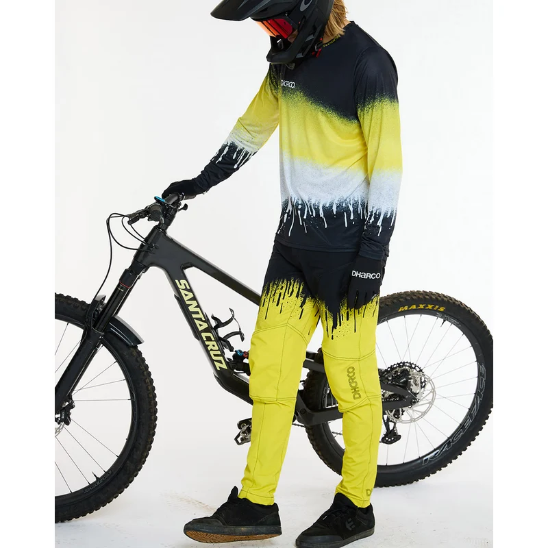 Pantalon DHARCO GRAVITY ACID RAIN Noir/Jaune