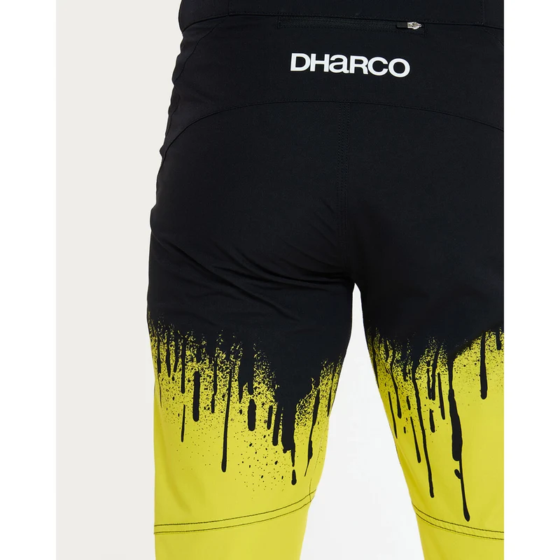 Pantalon DHARCO GRAVITY ACID RAIN Noir/Jaune