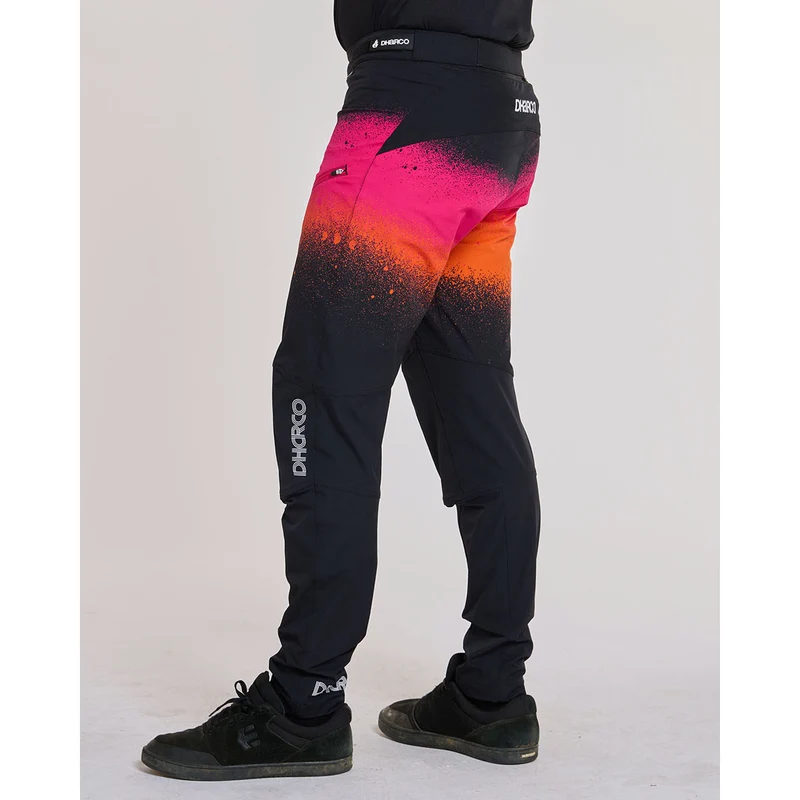 Pantalon DHARCO GRAVITY BLACK SNAKE Noir/Orange