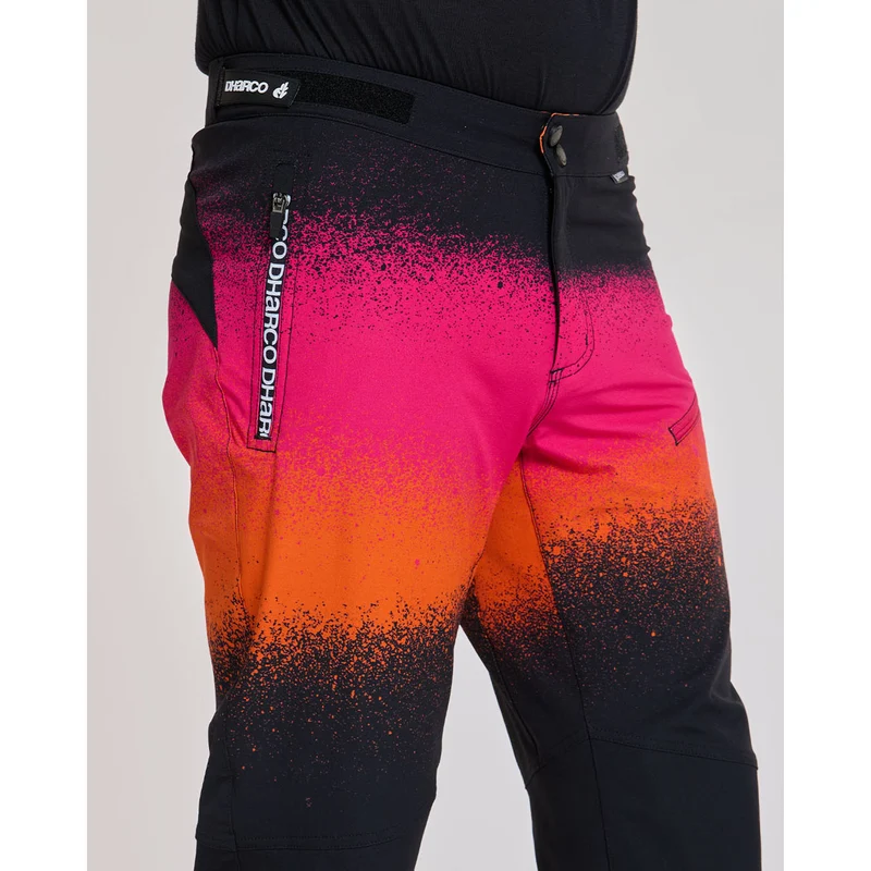 Pantalon DHARCO GRAVITY BLACK SNAKE Noir/Orange