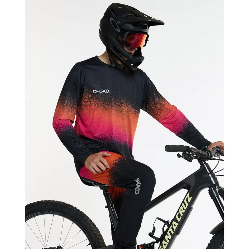 Pantalon DHARCO GRAVITY BLACK SNAKE Noir/Orange