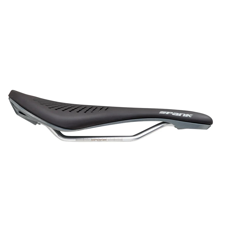 Selle SPANK OOZY 220 144mm Rails CrN/Ti Gris