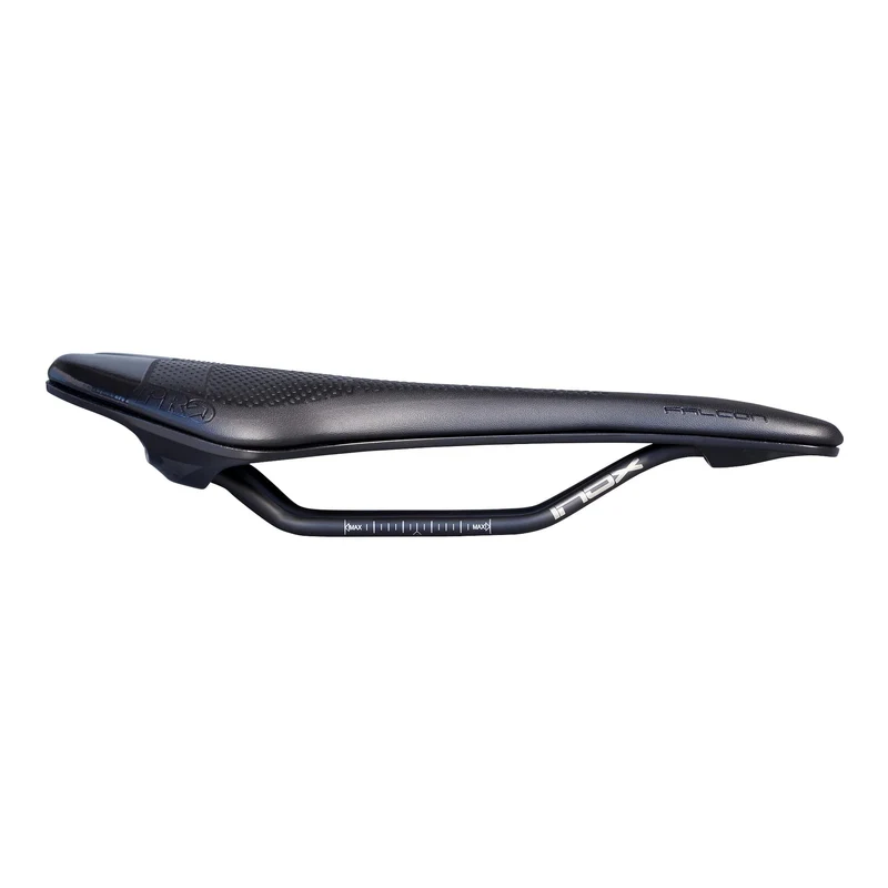 Selle PRO FALCON GEL142mm Rails Inox Noir