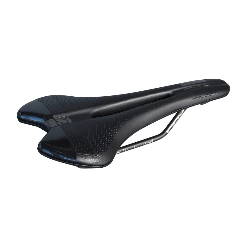 Selle PRO FALCON GEL142mm Rails Inox Noir