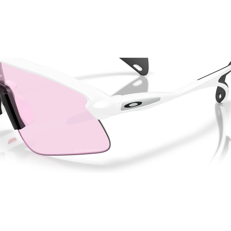 Lunettes OAKLEY STUNT DEVIL Blanc Matt Prizm Low Light