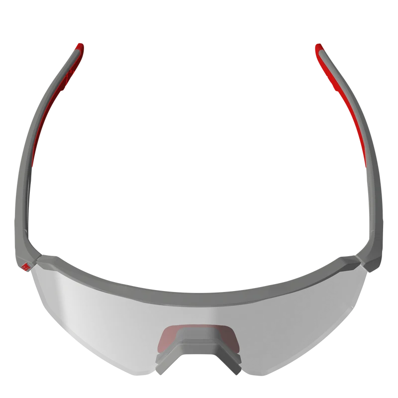 Lunettes LEATT RIDEVIZ LITE LARGE Satin Gris Verre Iriz Argent