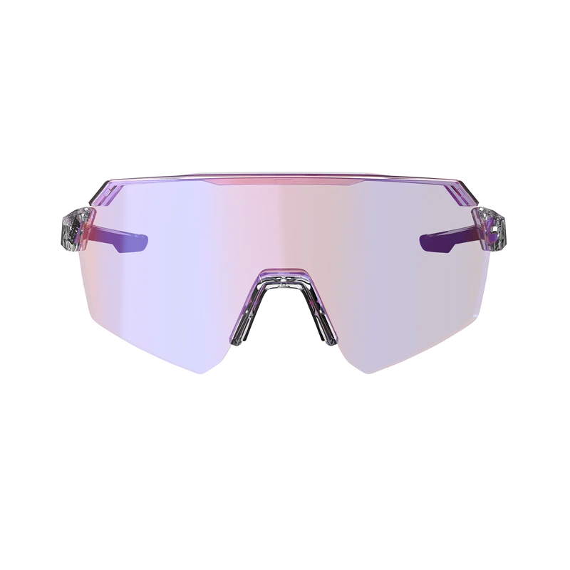 Lunettes LEATT RIDEVIZ LITE SMALL Transparent Verre Iriz Crystal Fuschia