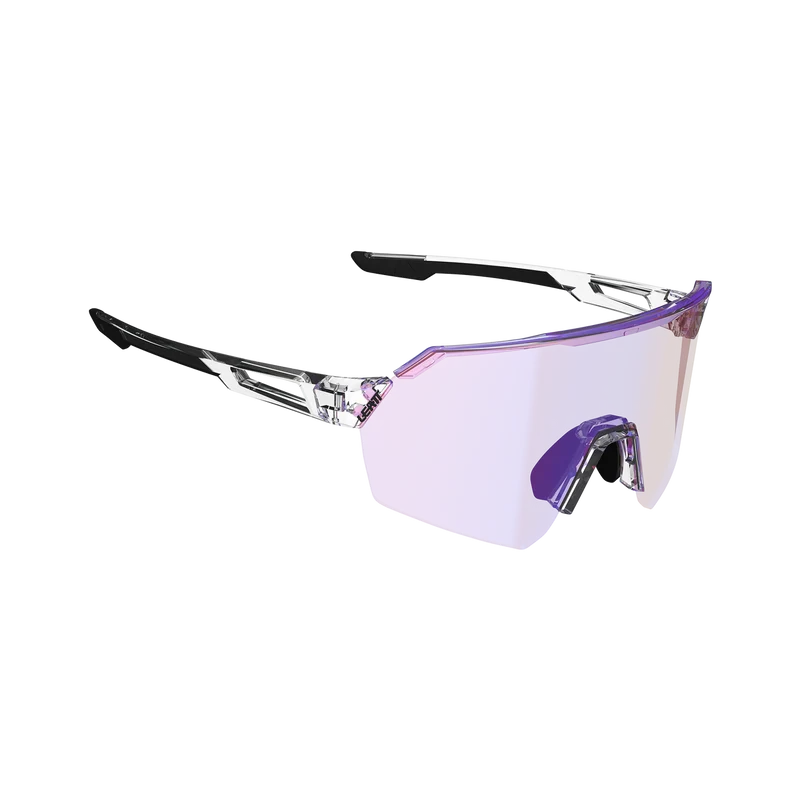 Lunettes LEATT RIDEVIZ LITE LARGE Transparent Verre Iriz Crystal Fuschia