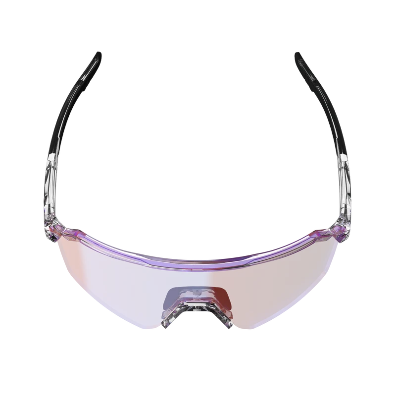 Lunettes LEATT RIDEVIZ LITE LARGE Transparent Verre Iriz Crystal Fuschia