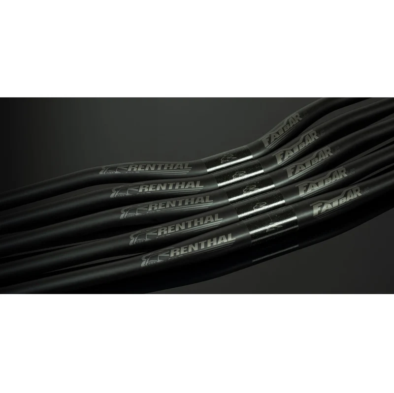 Cintre RENTHAL V3 FATBAR LITE Carbone Rise Plat 780mm