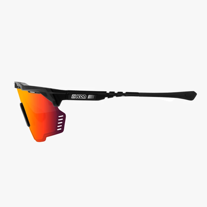 Lunettes SCICON AEROSHADE KUNKEN Noir Multimirror Rouge