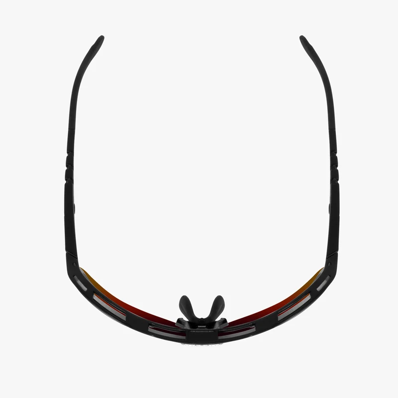 Lunettes SCICON AEROSHADE KUNKEN Noir Multimirror Rouge