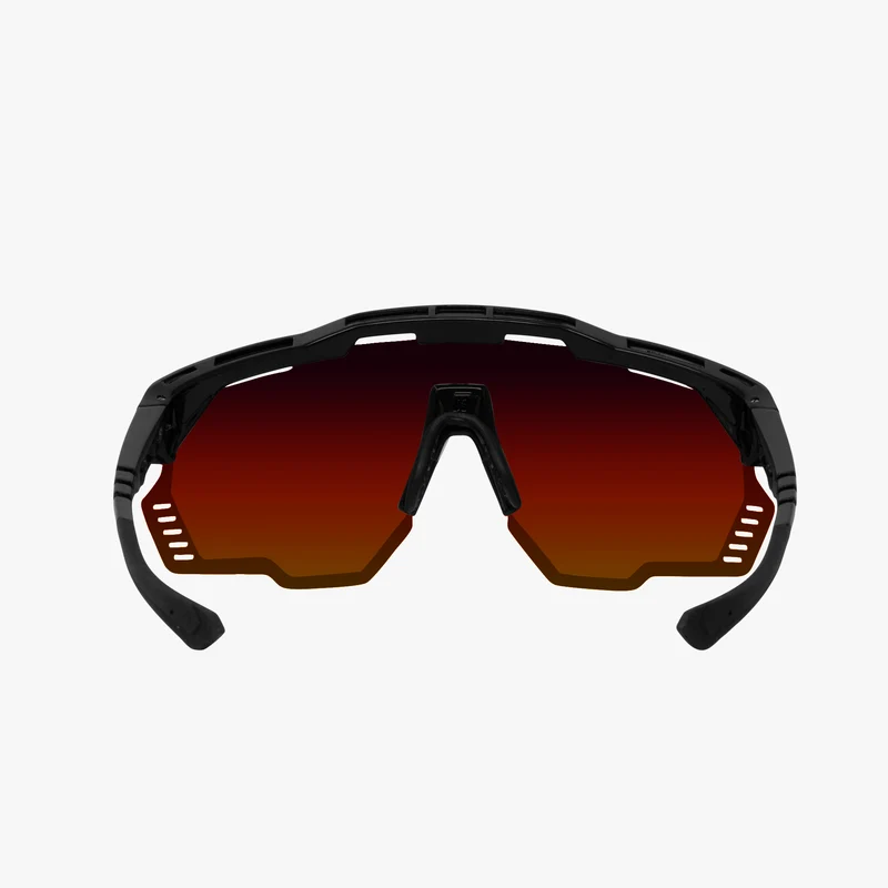 Lunettes SCICON AEROSHADE KUNKEN Noir Multimirror Rouge