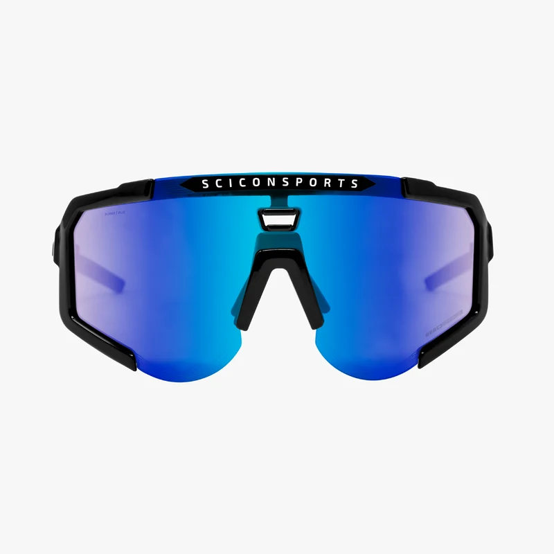 Lunettes SCICON AEROSCOPE Noir Multimirror Bleu