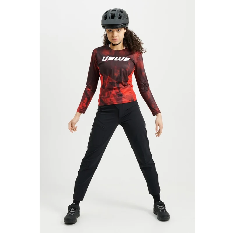 Pantalon USWE SKRUBB Femme Noir