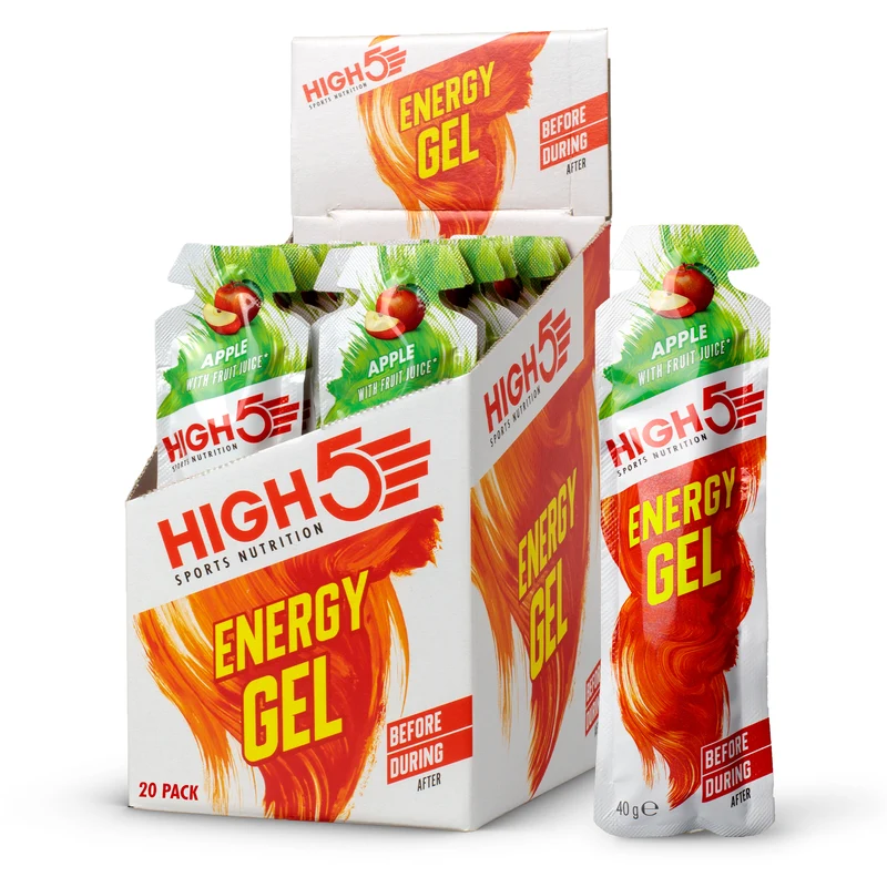 Gel Énergétique HIGH5 ENERGY GEL (40g) Pomme
