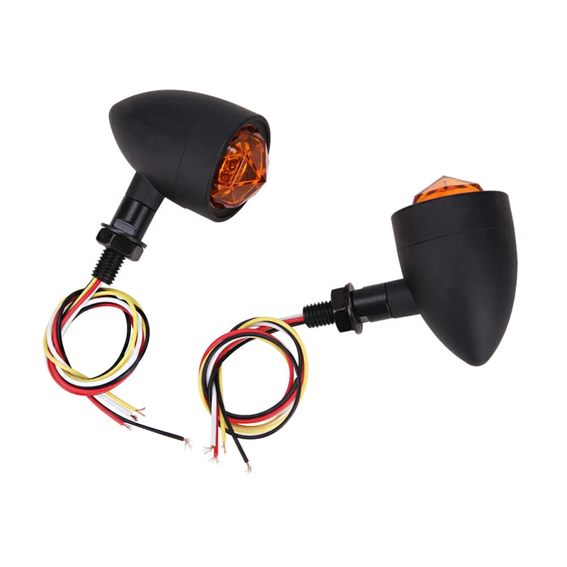 Clignotants moto + feux - Dark bullet