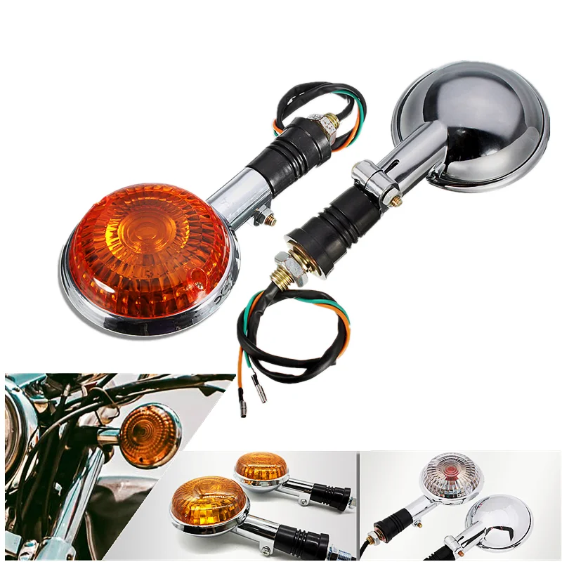 Clignotants moto – Chrome