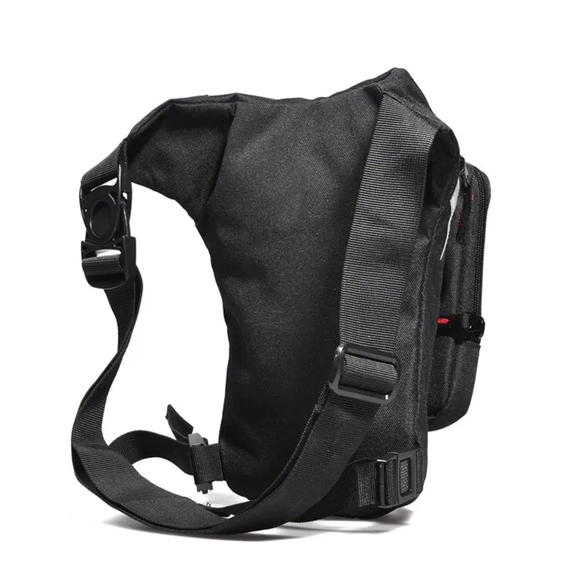 Sacoche de jambe moto - 3en1