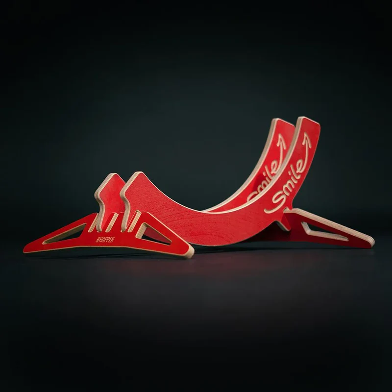 Support de vélo en bois Hopper Smile