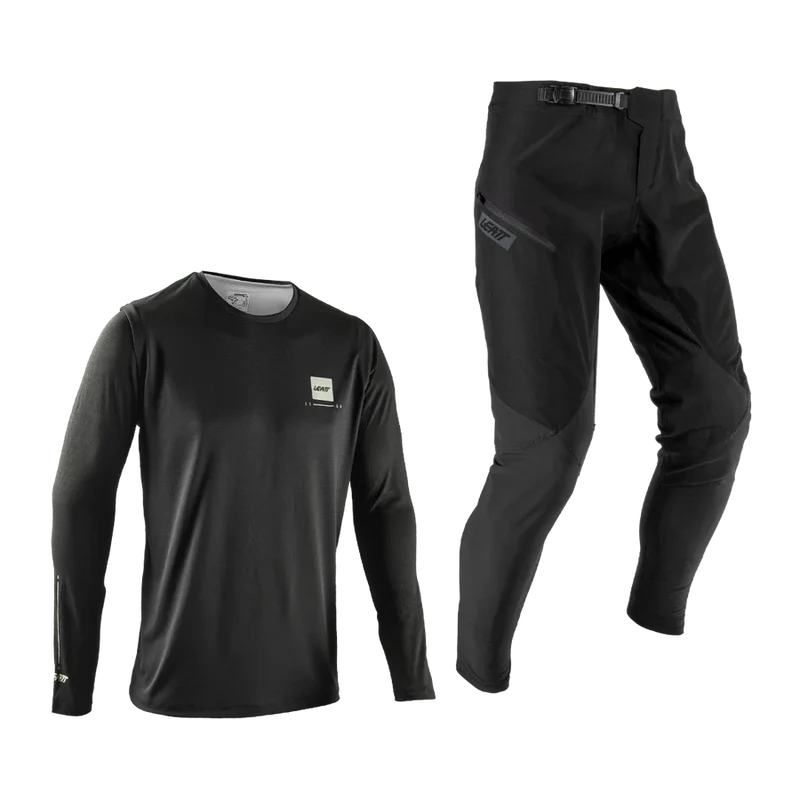 Kit Maillot + Pantalon LEATT MTB GRAVITY 1.0 Noir