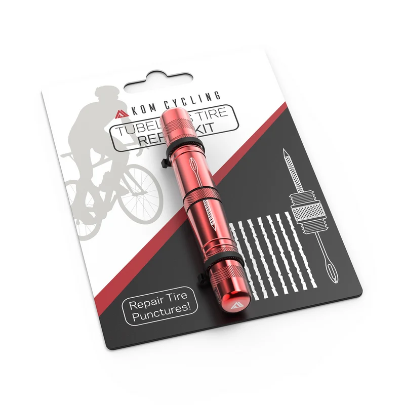 Kit de Réparation KOM CYCLING Tubeless Rouge