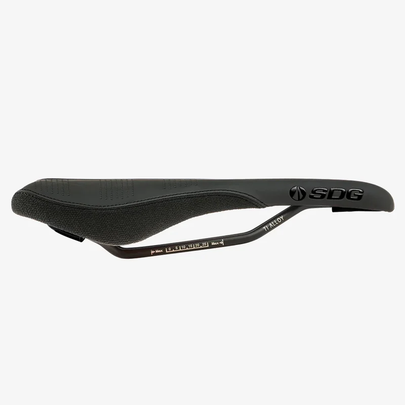 Selle SDG RADAR MTN Rails Titane-Alu Noir